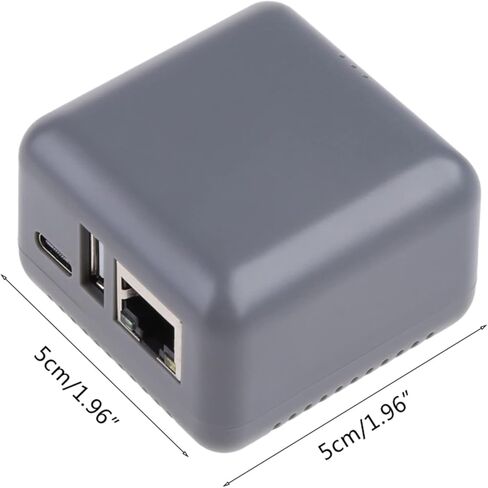 خادم الطباعة NP330 USB 2.0 يدعم منفذ RJ45 LAN بسرعة 10/100 ميجا بت في الثانية لهواتف Android وطابعة الكمبيوتر فقط خادم الطباعة الصغير NP330 USB 2.0 وخادم الطباعة السهل مع in Kuwait
