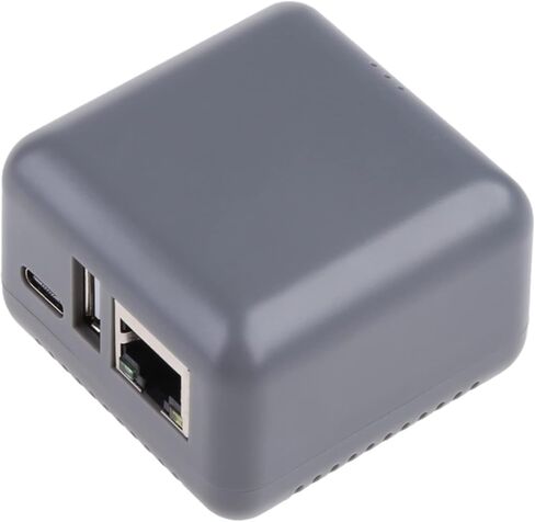 خادم الطباعة NP330 USB 2.0 يدعم منفذ RJ45 LAN بسرعة 10/100 ميجا بت في الثانية لهواتف Android وطابعة الكمبيوتر فقط خادم الطباعة الصغير NP330 USB 2.0 وخادم الطباعة السهل مع in Kuwait