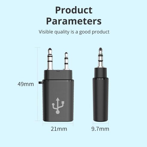 TPC11 TK to Type-C Intercom Programming Adapter Type-C Walkie Talkie Programming Plug Lightweight Walkie Talkie Accessories in Saudi Arabia