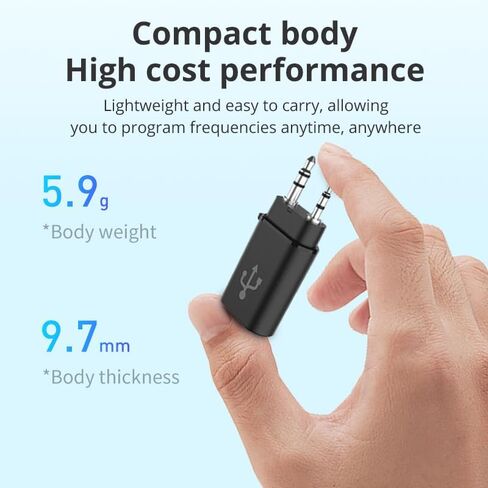 TPC11 TK to Type-C Intercom Programming Adapter Type-C Walkie Talkie Programming Plug Lightweight Walkie Talkie Accessories in Saudi Arabia