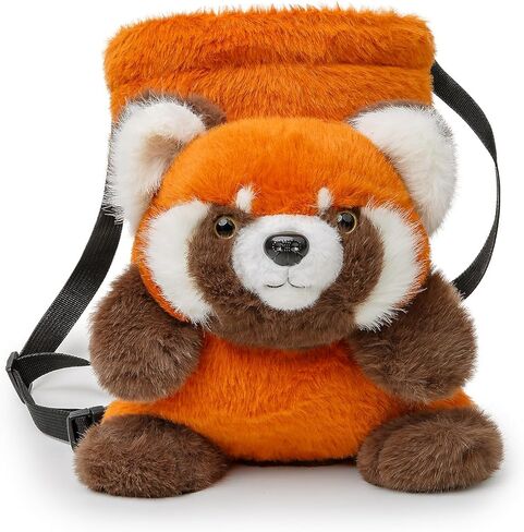 Rock Climbing Chalk BagMate, Cute Plush Animal Chalk Pouch with Drawstring Closure & Adjustable Belt, for Indoor Outdoor Bouldering Sport Climbing for Adults Kids in Saudi Arabia