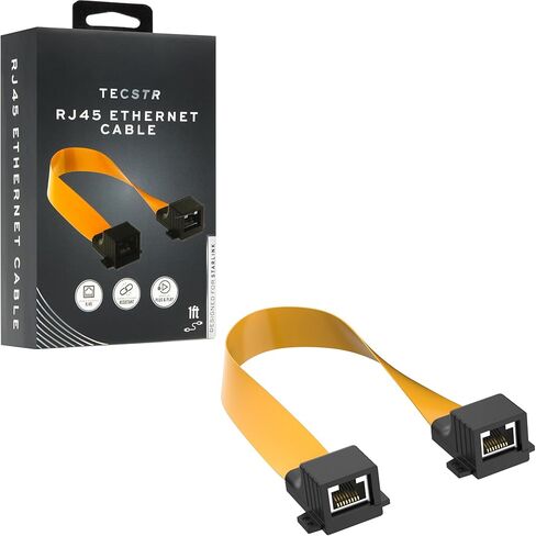 RJ45 إيثرنت محول الطائر المسطح لمجموعات Starlink 12 "اتصال كابل رفيع سهل التركيب ABS موصل FPC كابل داخلي/خارجي نافذة الختم in Kuwait