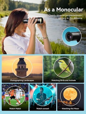 MIAO LAB 30X Telephoto Lens, High Power HD Telephoto Phone Lens with Adjustable Tripod and Universal Phone Clip, Phone Lens Attachment for iPhone 17/16/15/14/13 Series, Android and Most Smartphone in Saudi Arabia