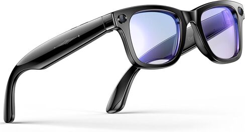 AI Smart Glasses with Camera and Bluetooth, 8MP 4K Camera Glasses with Translation & Voice Control, Video, Audio Recording, IP67 Waterproof Smart Glasses for Business & Outdoor(Photochromic) in Saudi Arabia