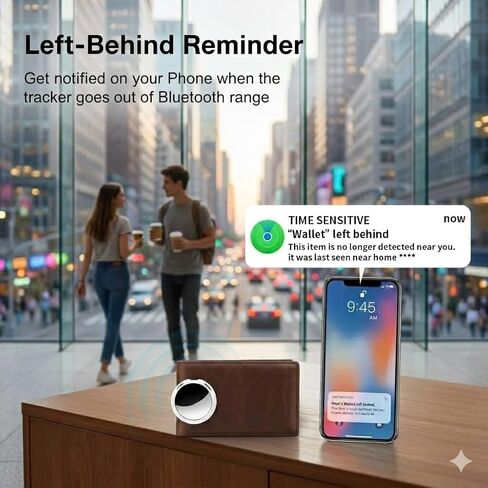 4 عبوات من علامات التعقب الذكية [معتمدة من Apple MFi] علامات تعقب الهواء بتقنية البلوتوث، تعمل أداة البحث عن العناصر مع Apple Find My (iOS فقط) وتتبع عالمي مقاوم للماء ومكتشف المفاتيح لمحفظة الأمتعة والحيوانات الأليفة والكلاب in Kuwait