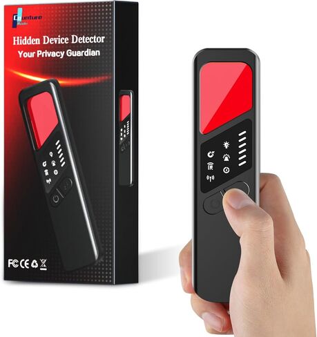 7-in-1 Hidden Camera Detectors,Bug Detector, Hero Privacy Pen, rf Detector,GPS Tracker Detector,Anti spy Detector,Listening Device Detector in Travel,Car,Office,Hotel to Protect Privacy（ Black） in Saudi Arabia
