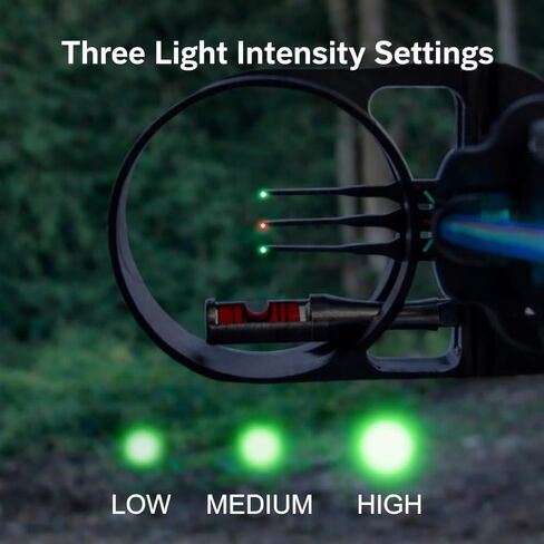 Viper Archery - The Charge - ضوء القوس القابل لإعادة الشحن | مؤقت إيقاف تلقائي مدمج لمدة 15 دقيقة + شحن Micro USB | ملاءمة عالمية، 3 مستويات سطوع، مقاومة للماء in Kuwait
