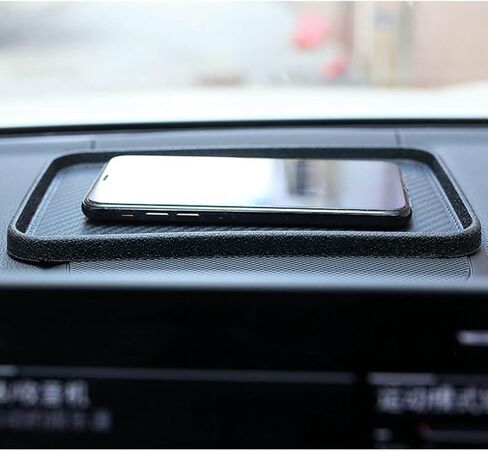 Dashboard Mat Non Slip Silicone Anti Skid Car Dash Cell Phone Holder Pad Tray for Keys Change in Saudi Arabia