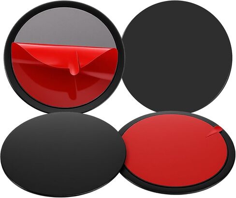 4 Pcs Dashboard Pad Mounting Disk Suction Cup Adhesive 3.13" Phone Mounts & GPS Suction Mounts Sticky Replacement Disc Heat-Resistant Vacuum Phone Holder for Car Dashboard Dash Suctions in Saudi Arabia