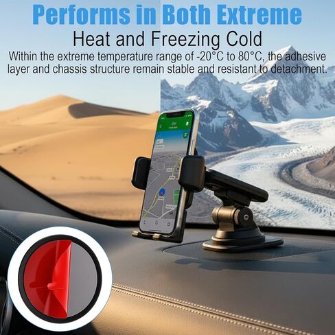 4 Pcs Dashboard Pad Mounting Disk Suction Cup Adhesive 3.13" Phone Mounts & GPS Suction Mounts Sticky Replacement Disc Heat-Resistant Vacuum Phone Holder for Car Dashboard Dash Suctions in Saudi Arabia