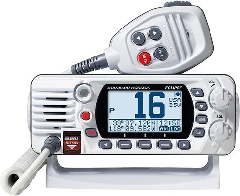 Standard Horizon GX1410GW Eclipse Series 25W Fixed Mount VHF/GPS - White [GX1410GW] in Saudi Arabia