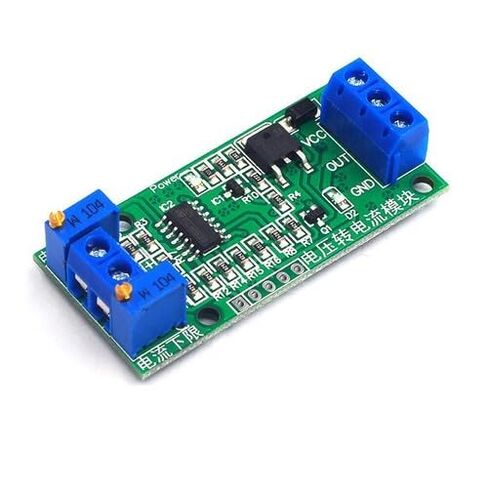 5 Units 0-5V Input to 4-20mA Output Linear Conversion Module, galvanically Isolated Voltage-Current Signal Transmitter, trimmable Zero/Full-Scale, 7-30V Supply, 5.6x2.6x1.2cm in Saudi Arabia