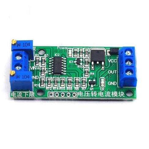 5 Units 0-5V Input to 4-20mA Output Linear Conversion Module, galvanically Isolated Voltage-Current Signal Transmitter, trimmable Zero/Full-Scale, 7-30V Supply, 5.6x2.6x1.2cm in Saudi Arabia