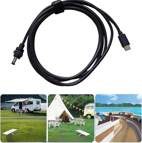 Golured 16.4ft USB-C to DC Power Cable for Starlink Mini | 100W Compatible | Waterproof 5M Cord for Mobile Power Bank & PD Charger in Saudi Arabia