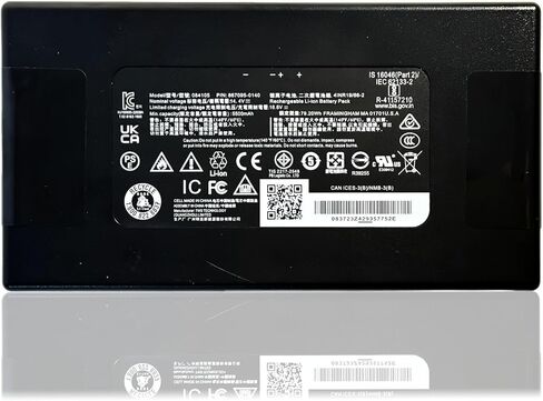 بطارية بديلة 084105 084106 لمكبر الصوت Bose S1 Pro+ 867095-0140 بطارية ليثيوم أيون قابلة لإعادة الشحن بقدرة 5500 مللي أمبير في الساعة 14.4 فولت متوافقة مع معدات الصوت Bose S1 Pro+. in Kuwait