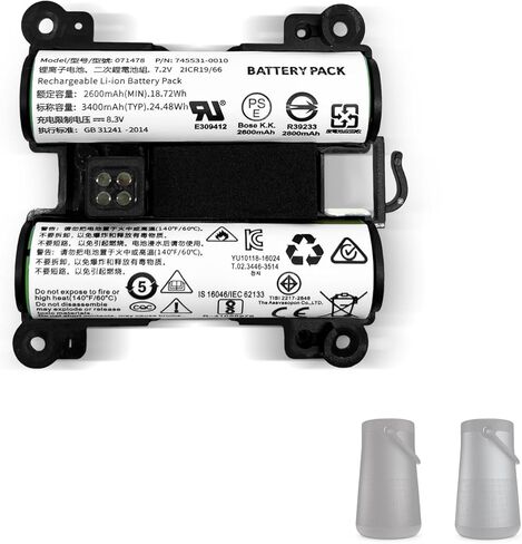 Replacement Battery for Bose 071478, 078068, 071475,739617-1110, 858366-1110, 858366-1310,etc. Compatible with Bose Portable Bluetooth Speaker Soundlink Revolve+, Soundlink Revolve+ II,etc in Saudi Arabia