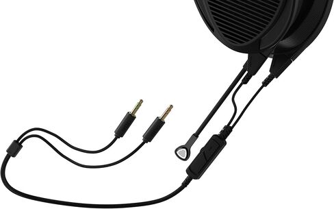 سماعات الرأس ASUS ROG Kithara Gaming/Audiophile سلكية مفتوحة من الخلف مع ميكروفون - محركات مغناطيسية مستوية HIFIMAN مضبوطة من ROG، عصابة رأس قابلة للتعديل، وسادات أذن إضافية، متوافقة مع DACs، أمبير، الكمبيوتر الشخصي، وحدة التحكم، الهاتف المحمول in Saudi Arabia