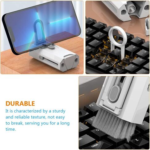 Tofficu Daily Use Earbud Cleaning Kit Multi-Function Cleaning Brush for Headphones Earphones and Phone Screens Washable and Reusable Tools for Electronics Maintenance in Saudi Arabia