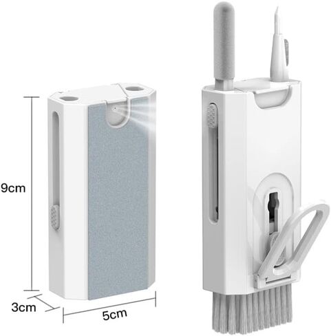 Tofficu Daily Use Earbud Cleaning Kit Multi-Function Cleaning Brush for Headphones Earphones and Phone Screens Washable and Reusable Tools for Electronics Maintenance in Saudi Arabia