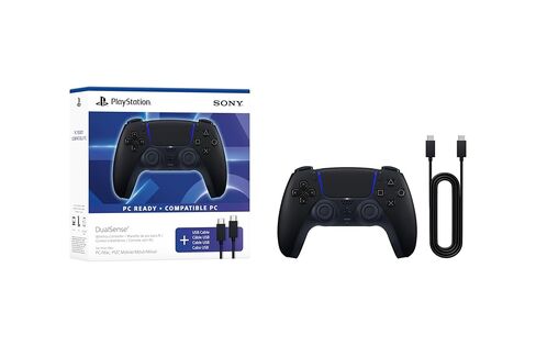 PlayStation DualSense® Wireless Controller – Midnight Black + USB Cable for PC in Saudi Arabia