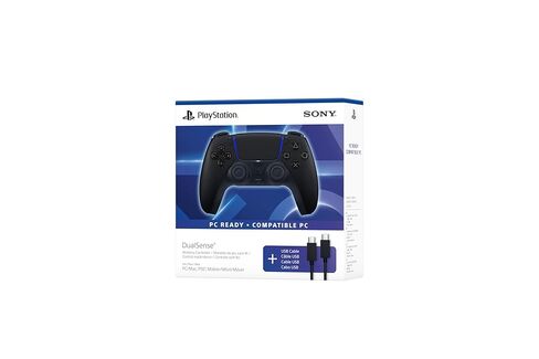 PlayStation DualSense® Wireless Controller – Midnight Black + USB Cable for PC in Saudi Arabia