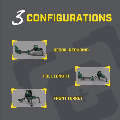 Caldwell Lead Sled Max with Modular Design, Removeable Weight, Front Rest Clamp, for Shooting, Hunting, and Outdoors in Saudi Arabia