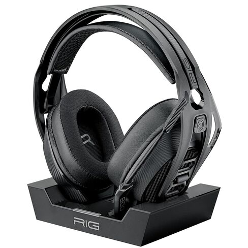 سماعة الألعاب اللاسلكية RIG R8 Spectre PRO HX لأجهزة Xbox Series X|S وXbox One والكمبيوتر الشخصي والهواتف المحمولة؛ برامج تشغيل الجرافين، صوت ثلاثي الأبعاد، ميكروفون لإلغاء الضوضاء، ثنائي 2.4 جيجا هرتز / بلوتوث، بطارية 60 ساعة، قاعدة شحن RGB in Kuwait