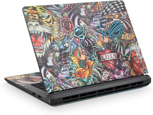 غلاف كمبيوتر محمول متوافق مع Asus ROG Strix G16 (2025) - Mystic Smoke - غطاء لاصق واقٍ من الفينيل الفاخر 3M - سهل الاستخدام | صُنع في الولايات المتحدة الأمريكية بواسطة MightySkins in Saudi Arabia