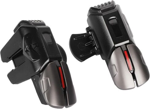 SUNGOOYUE Mobile Game Trigger, 6 Finger Operation with Fast Continuous Tap Function, Durable Metal Buttons for iOS Cellphone, Compatible with G21G22 G5G7 in Saudi Arabia
