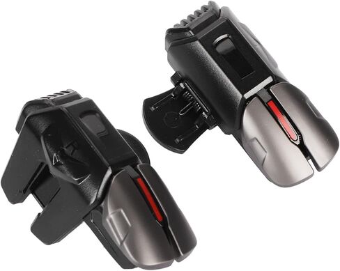 SUNGOOYUE Mobile Game Trigger, 6 Finger Operation with Fast Continuous Tap Function, Durable Metal Buttons for iOS Cellphone, Compatible with G21G22 G5G7 in Saudi Arabia