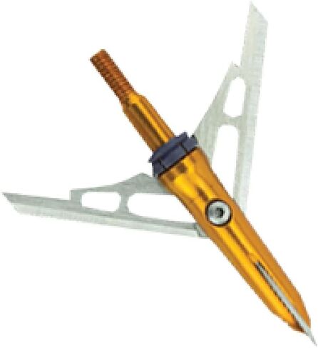 Rage Crossbow X، سهم رماية ذو رأس عريض ذو شفرتين، 100 أو 125 حبة مع تقنية طوق الصدمات (3 عبوات) in Kuwait