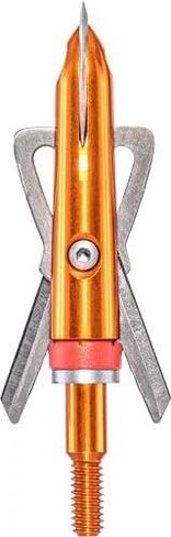 Rage Crossbow X، سهم رماية ذو رأس عريض ذو شفرتين، 100 أو 125 حبة مع تقنية طوق الصدمات (3 عبوات) in Kuwait