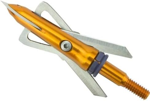 Rage Crossbow X، سهم رماية ذو رأس عريض ذو شفرتين، 100 أو 125 حبة مع تقنية طوق الصدمات (3 عبوات) in Kuwait