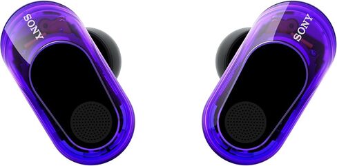 سماعات أذن لاسلكية للألعاب من سوني INZONE Buds، لأجهزة الكمبيوتر/PS5/Switch/الهاتف المحمول، بطارية 48 ساعة مع حافظة، إلغاء الضوضاء، صوت مكاني 360، دونجل USB-C بسرعة 2.4 جيجا هرتز، WF-G700N، أرجواني زجاجي (2026 لون) in Saudi Arabia