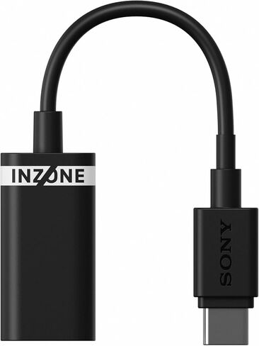 Sony INZONE H6 Air Open-Back Wired Gaming Headset for PC, PS5 & Mobile – Ultra‑Lightweight Over‑Ear Headphones, Detachable High-Fidelity Mic, 360 Spatial Sound, USB‑C Audio Box, Black in Saudi Arabia