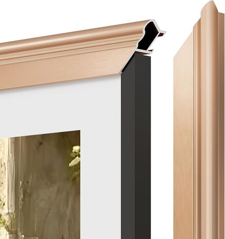 إطارات تلفزيون ديكو مقاس 55 بوصة فقط لأجهزة تلفزيون Samsung The Frame، إطار معدني بأنماط حديثة وبسيطة، سهلة التركيب، حواف قابلة للتبديل لديكور المنزل (تناسب أجهزة تلفزيون الإطار 2021-2026) in Kuwait