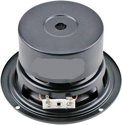 4 Inch Midrange Speaker 4Ohm 25W Three Way Loudspeaker Dual Magnetic Cotton Fiber Cone Compatible with Car 5.1 Cinema Audio Unit in Saudi Arabia