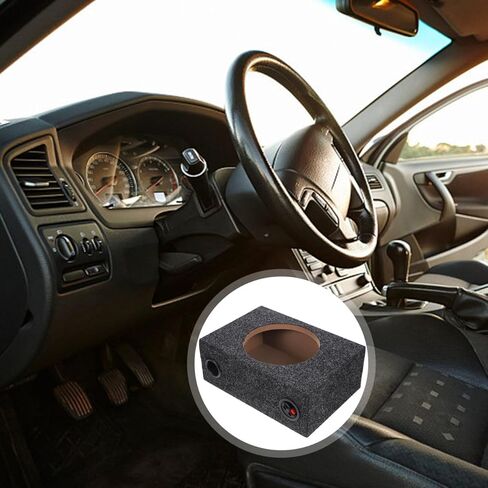 VALICLUD 8 Inch Sealed Carpeted Subwoofer Enclosure Box for Cars Audio DIY Speaker Upgrade Compatible Single Cab Trucks in Saudi Arabia