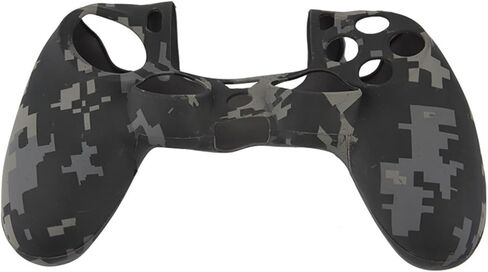 Protective Case for PS4 Controller,Soft Silicone Sleeve Case,Gaming Controller Handle Cover,Controller Skin Cover Protective Case for PS4 Controller(Grey) in Saudi Arabia