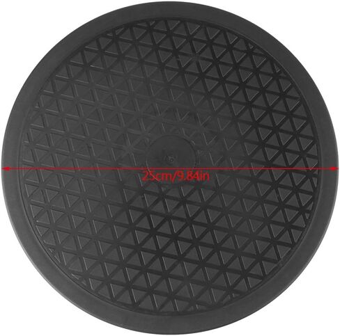 Aramox Rotating Stand 10 Inch 360 Degree Turntable with Non Slip Non Scratch Rubber Pads for Display Collection TV Monitor Arts Crafts in Saudi Arabia