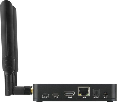 Ugoos AM9 PRO TV Box Android 14.0 Amlogic S905X5-J 4GB RAM 64GB ROM 2.4G/5G Dual WiFi Ethernet 1000M USB 3.0 BT5.3 Support AV1 VP9 H.265 4K HDR Box in Saudi Arabia