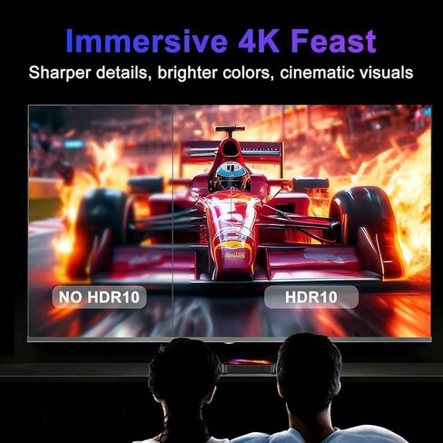Android 14.0 TV Box 4GB RAM 64GB ROM، يدعم 4K Dual-WiFi 2.4G/5G رباعي النواة صندوق التلفزيون الذكي، Bluetooth4.2 كابل HDMI USB2.0 مع لوحة مفاتيح صغيرة in Saudi Arabia