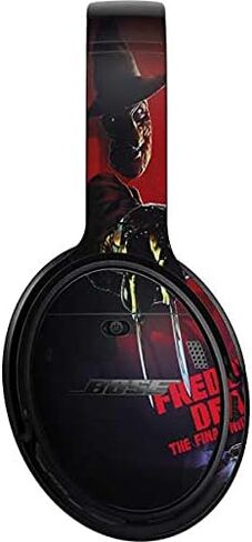 Skinit Decal Audio Skin Compatible with Bose QuietComfort 35 Headphones - Officially Licensed Warner Bros Freddy Krueger Design in Saudi Arabia