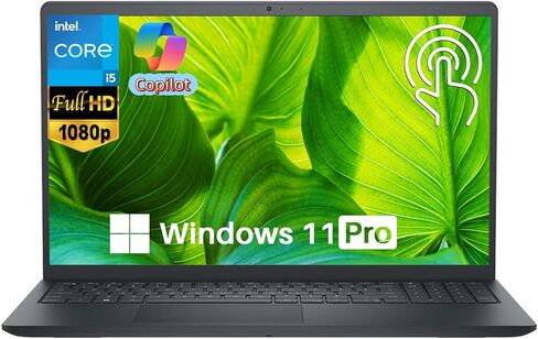 Dell Inspiron 15 3530 Touchscreen Laptop Computer, 15.6" FHD Anti-Glare Touchscreen, Intel 10-Core i5-1334U(Up to 4.6 GHz), 20GB RAM, 512GB SSD, Copilot AI, WiFi 6, Student & Business, Windows 11 Pro in Saudi Arabia