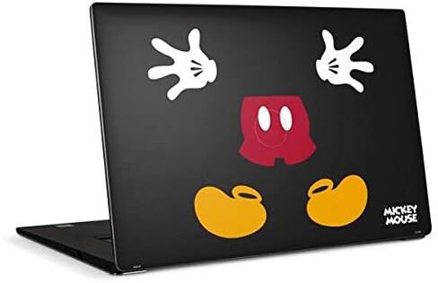 Skinit Decal Laptop Skin Compatible with Dell XPS 15in (2017) - Officially Licensed Disney Mickey Mouse Body Design in Saudi Arabia