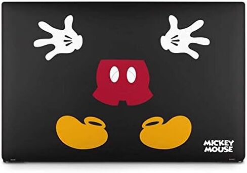 Skinit Decal Laptop Skin Compatible with Dell XPS 15in (2017) - Officially Licensed Disney Mickey Mouse Body Design in Saudi Arabia