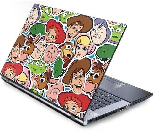 Skinit Decal Laptop Skin Compatible with Generic 16in Laptop (13.4in X 9.26in) - Officially Licensed Disney Toy Story Collages Portrait Design in Saudi Arabia