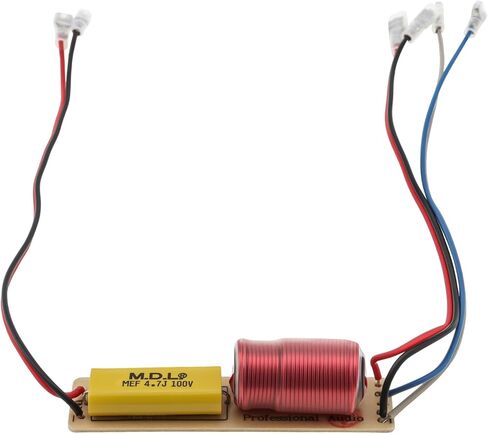 2 طريقة كروس، 80 وات 4-8 أوم 2 طريقة مقسم التردد العالي المنخفض لمكبرات الصوت في السيارة، مكبر صوت هاي فاي كروس in Kuwait