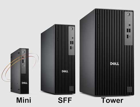 Dell Pro Micro AI PC (Next Gen OptiPlex 7020 7000 MFF), Intel 14-Core Ultra 5 235T (> i7-13700), 16GB DDR5, 512GB SSD, QCM1250 Mini Tiny Business Desktop, Wi-Fi, Ethernet, Bluetooth, DP, Win 11 Pro in Saudi Arabia