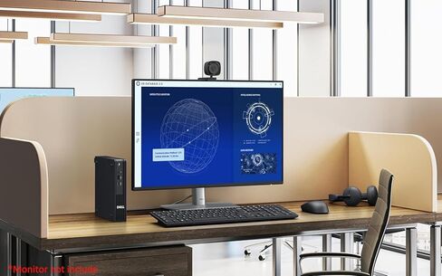 Dell Pro Micro AI PC (Next Gen OptiPlex 7020 7000 MFF), Intel 14-Core Ultra 5 235T (> i7-13700), 16GB DDR5, 512GB SSD, QCM1250 Mini Tiny Business Desktop, Wi-Fi, Ethernet, Bluetooth, DP, Win 11 Pro in Saudi Arabia